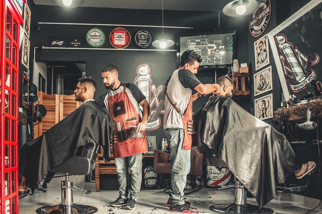 small barbershop